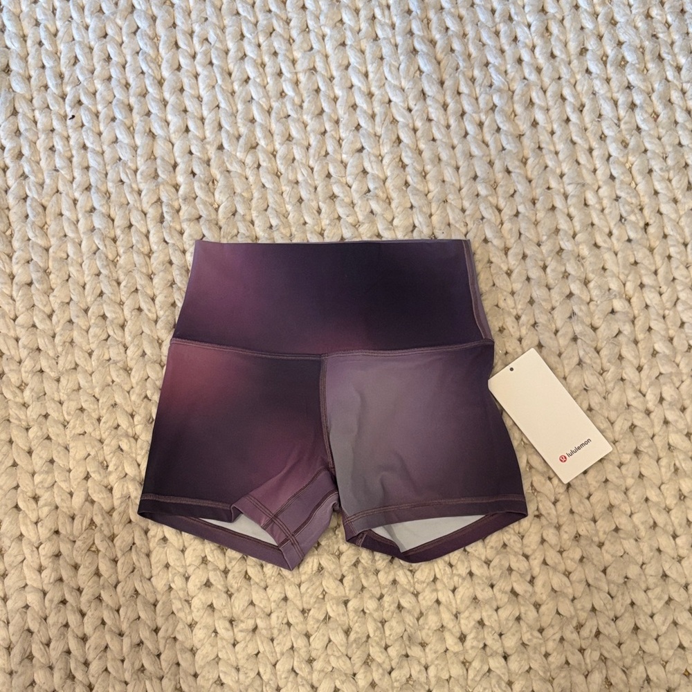 Lululemon Athletica Deep Purple Athletic Shorts